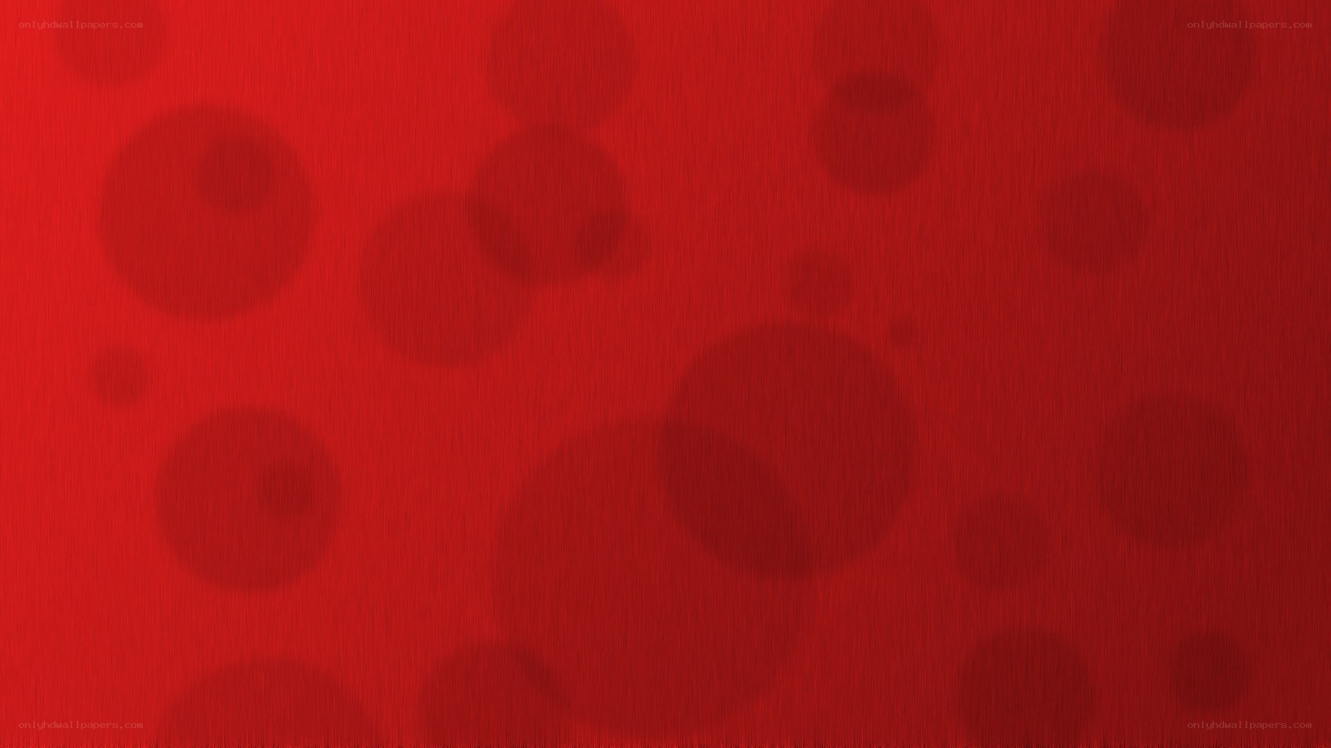 red textured background with circles