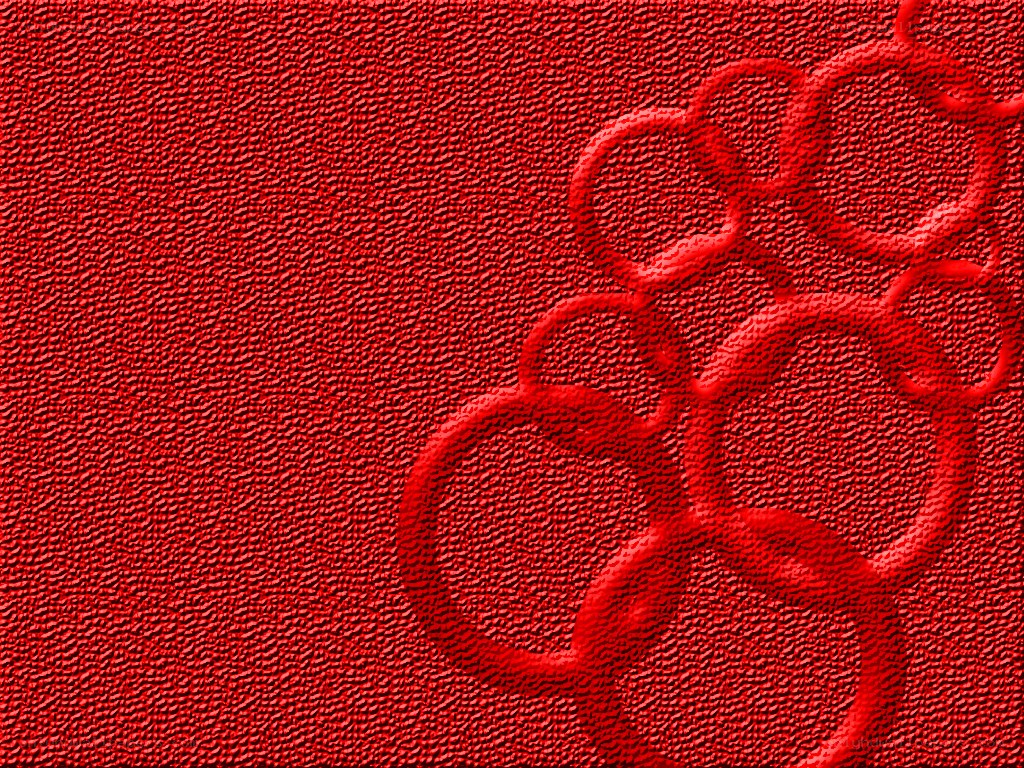 red textured surface with circles