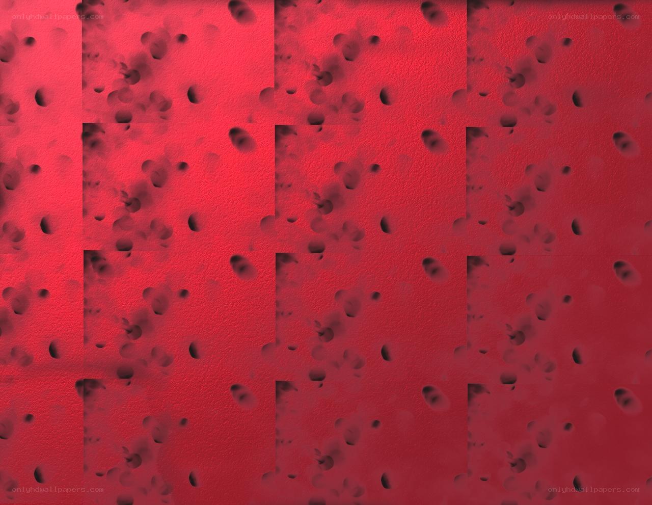 red textured surface with holes