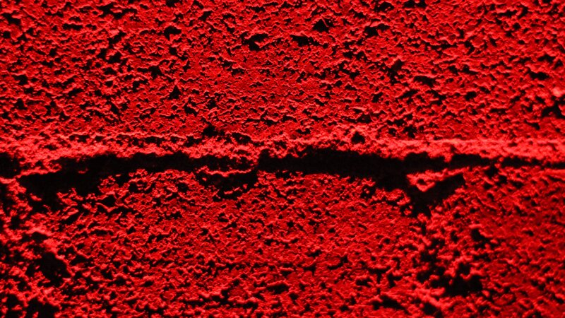 Red Textured Wall — Dramatic