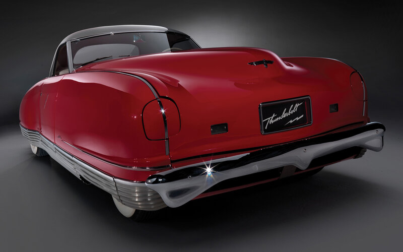 Red Thunderbolt concept car