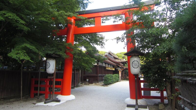 Red Torii Gate — Serene, Afternoon