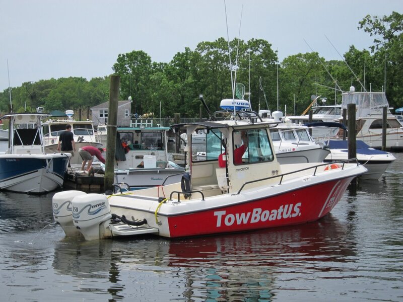 Red Tow Boat