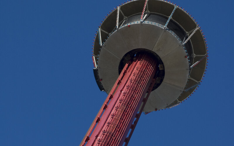 Red Tower Structure