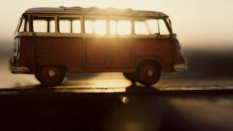 Red Toy Bus