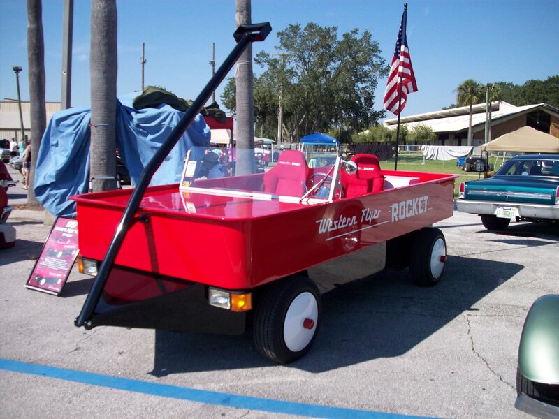 Red Toy Car Wagon