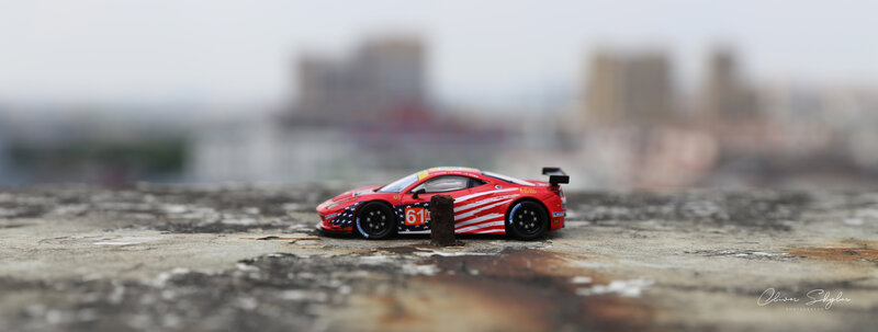 Red Toy Race Car — Calm