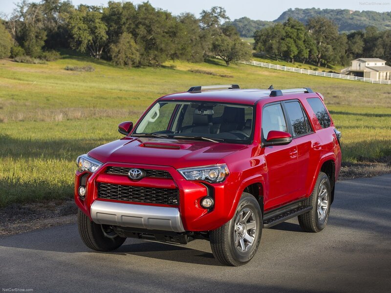 Red Toyota 4runner — Serene