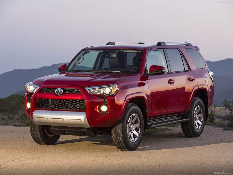 Red Toyota 4Runner