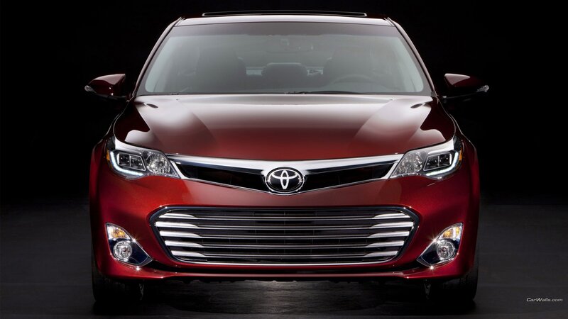 Red Toyota Avalon