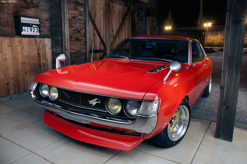 Red Toyota Car