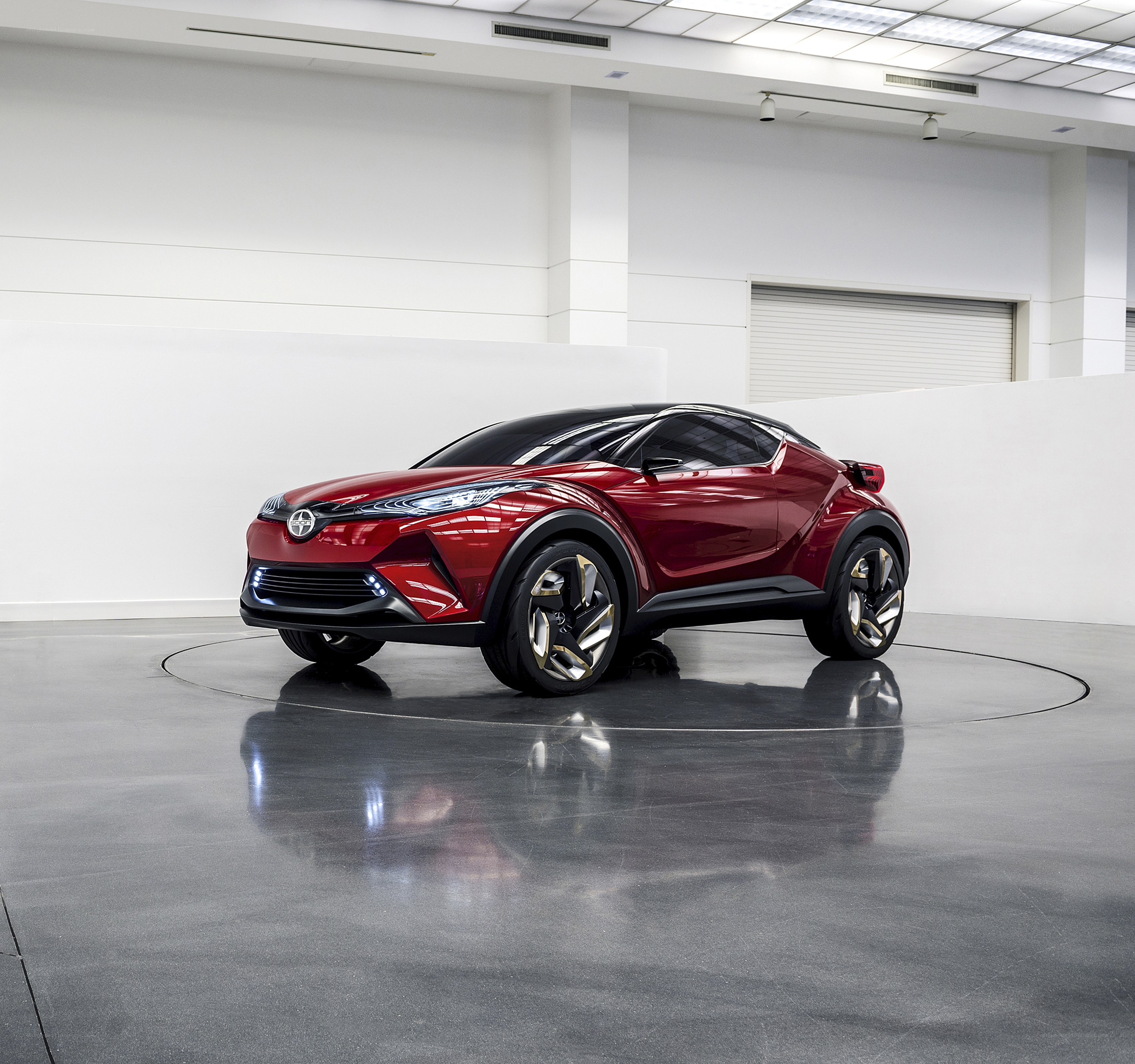 Red Toyota concept car