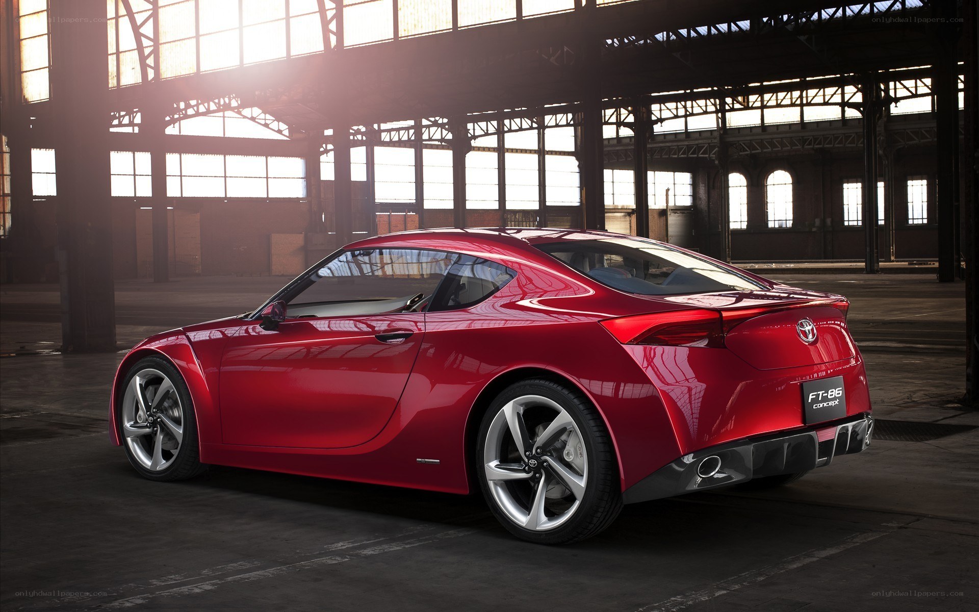 Red Toyota FT-86 Concept