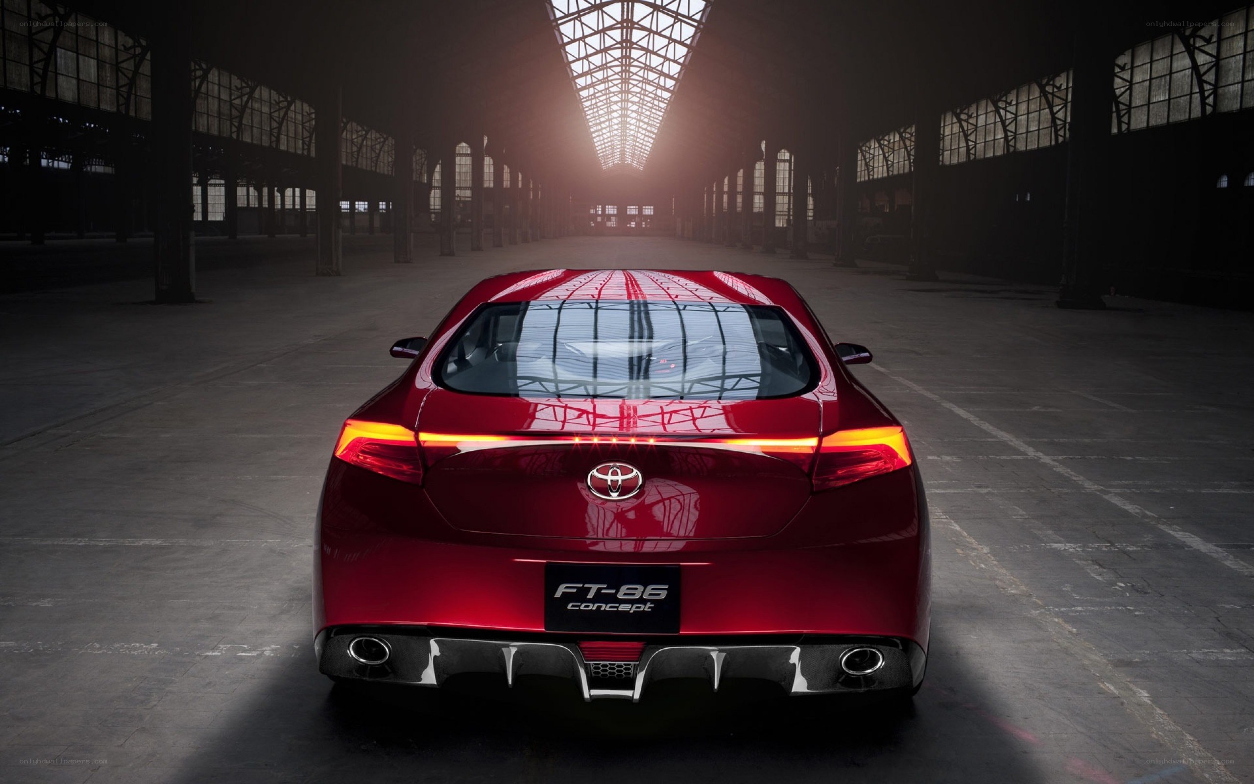 Red Toyota FT-86 Concept