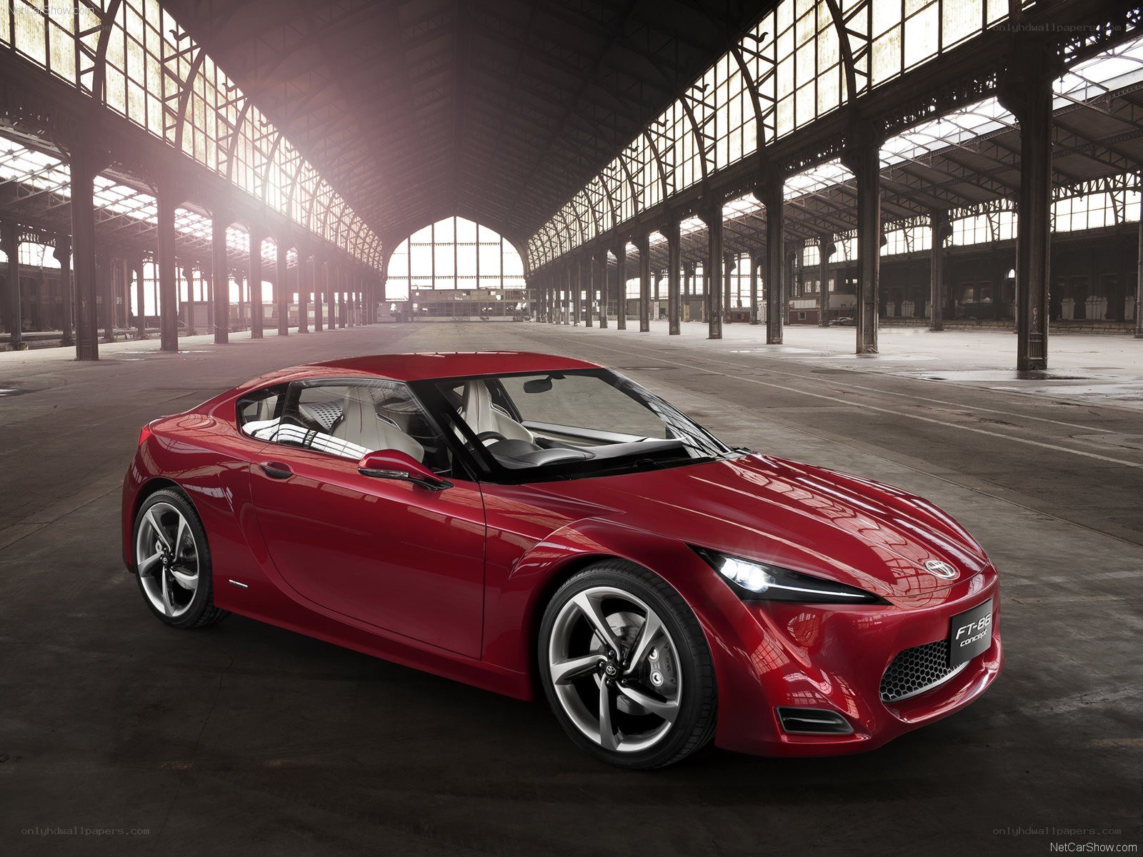 Red Toyota FT-86 Concept