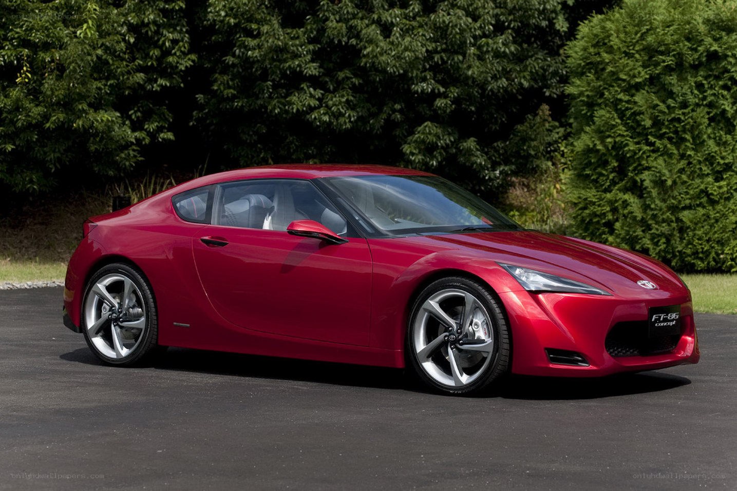 Red Toyota FT-86 Concept