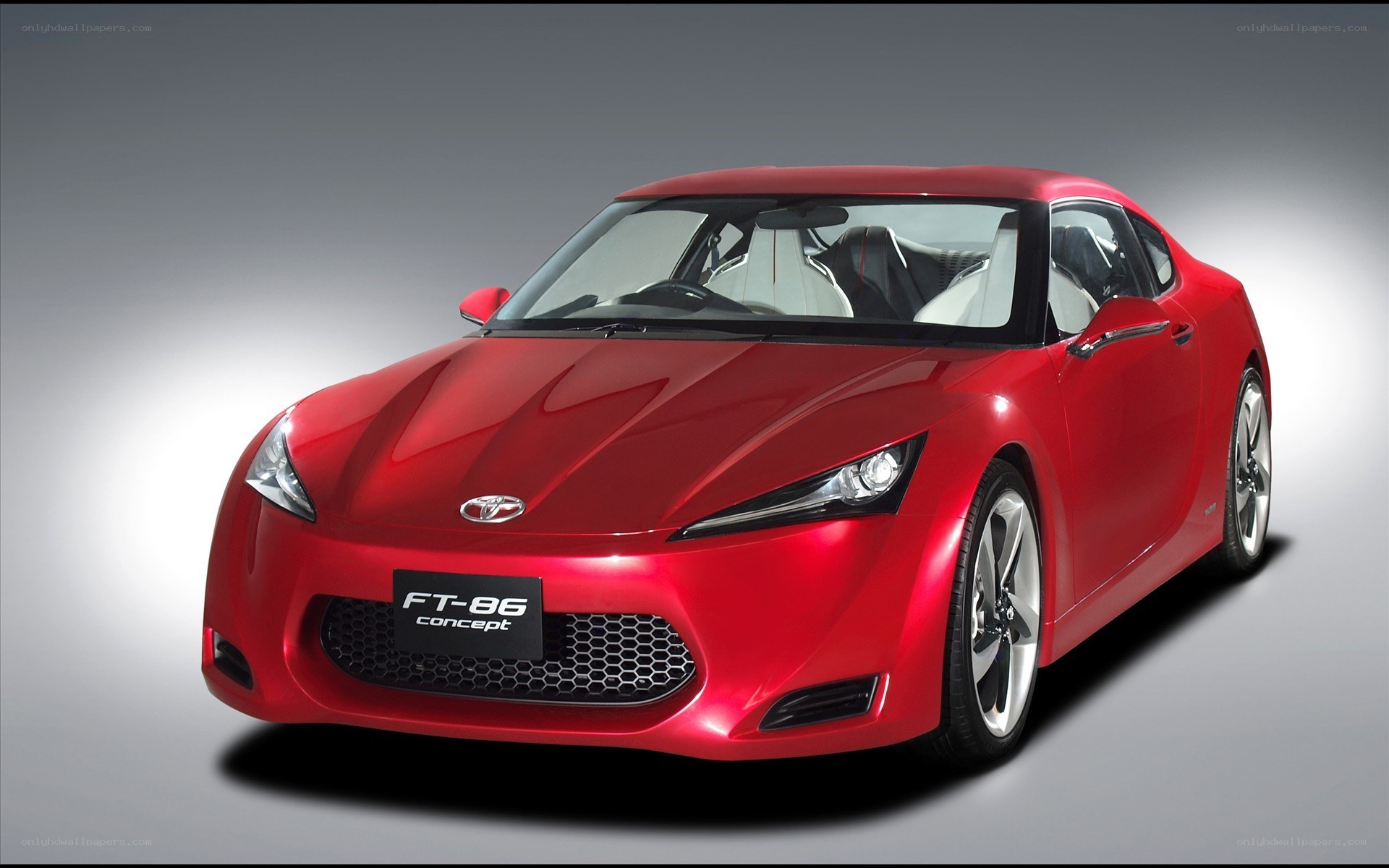 Red Toyota FT-86 Concept