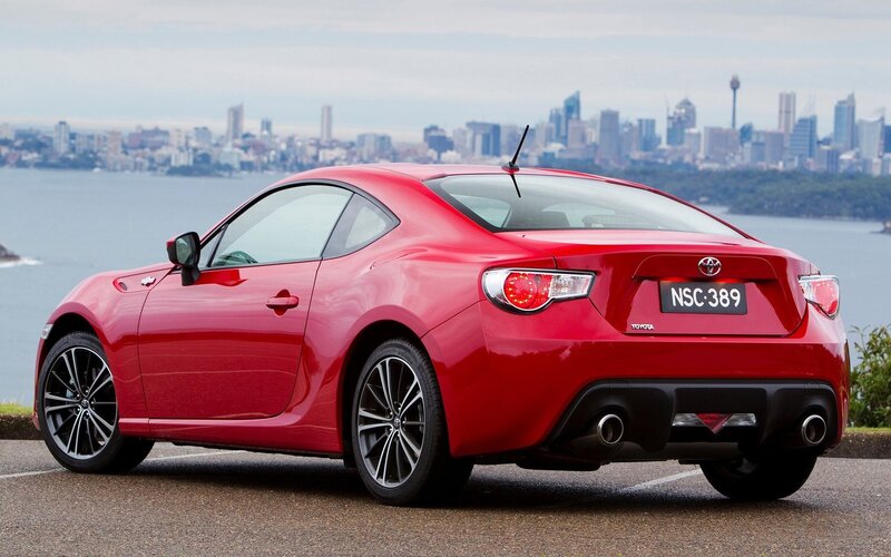 Red Toyota Gt86 — Calm