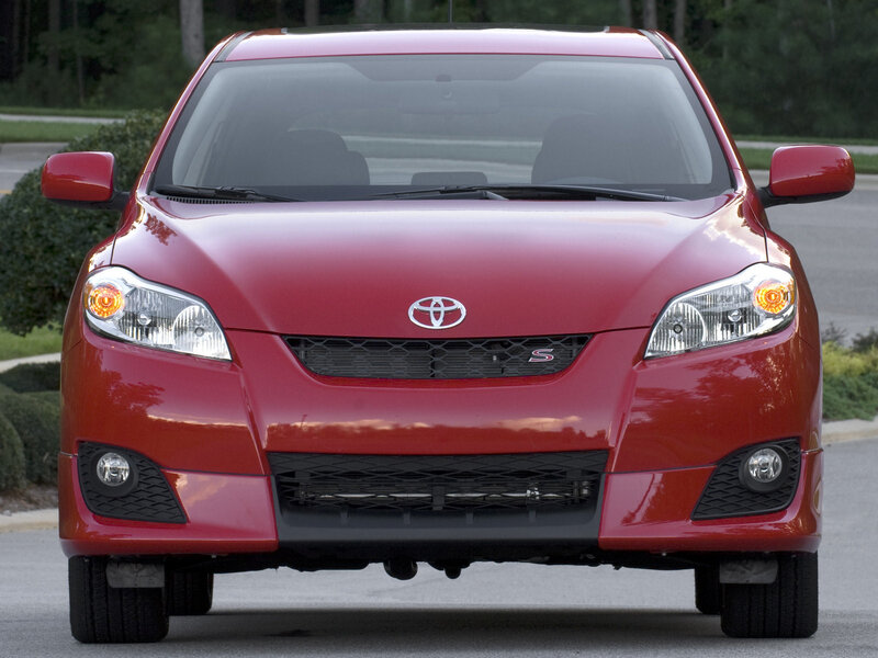 red toyota matrix s
