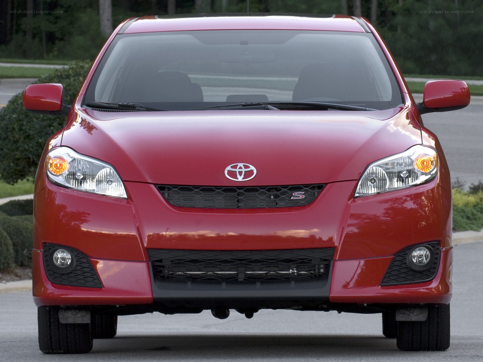 red toyota matrix s