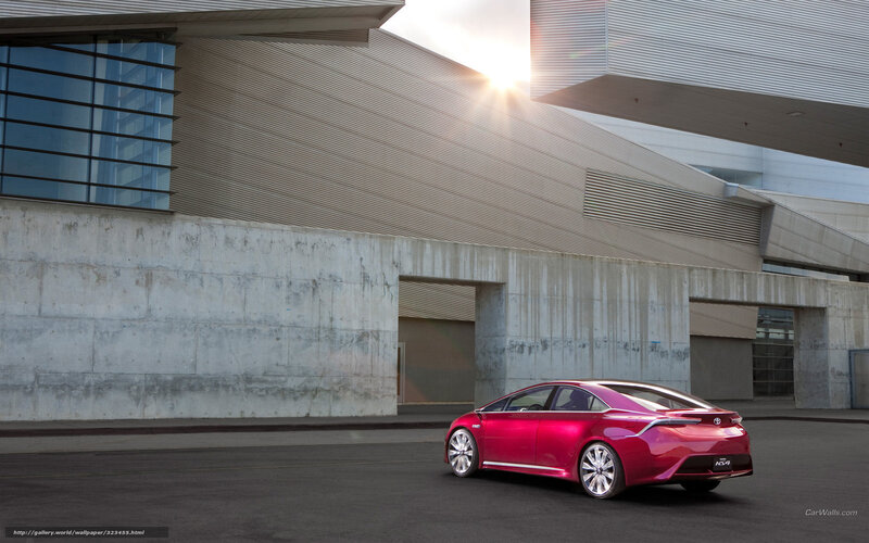 Red Toyota NS4 Concept