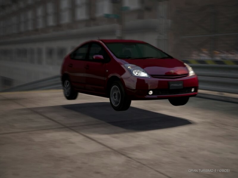 Red Toyota Prius
