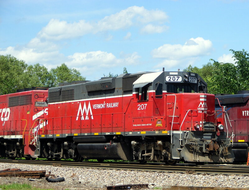 Red Train Locomotive