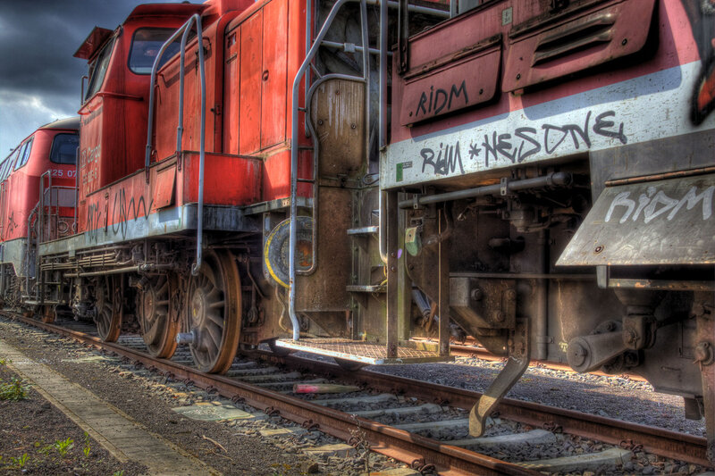 Red Train Locomotives