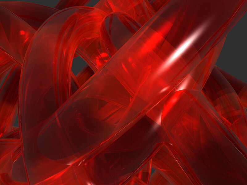 Red Translucent Tubes