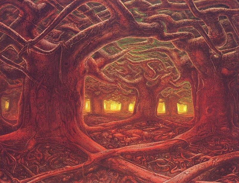Red Tree Tunnel