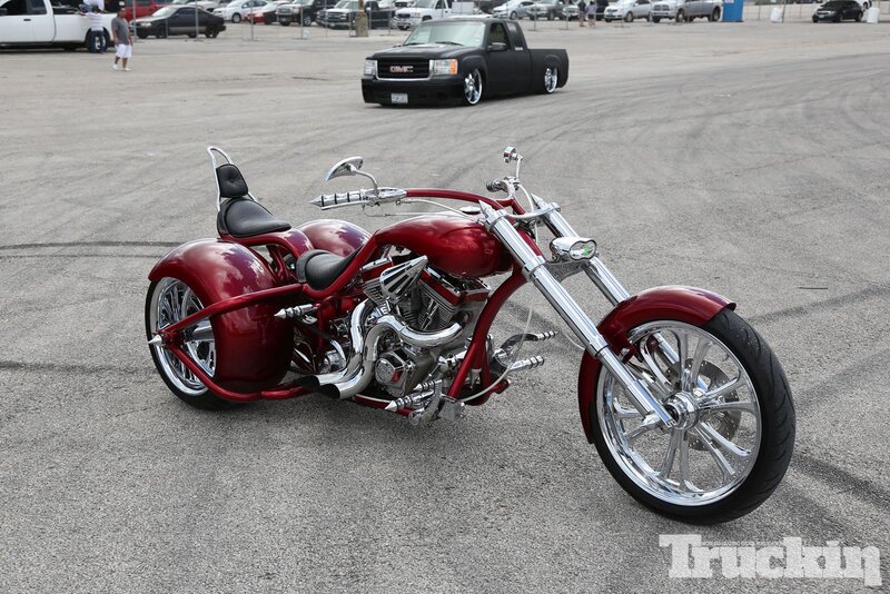 Red Trike Motorcycle — Calm