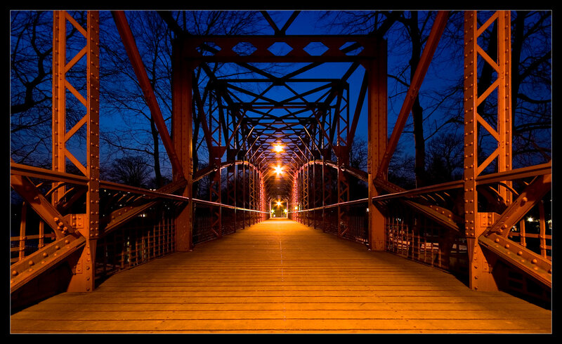 Red Truss Bridge