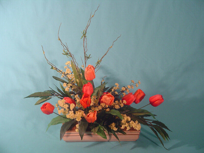 Red Tulip Arrangement
