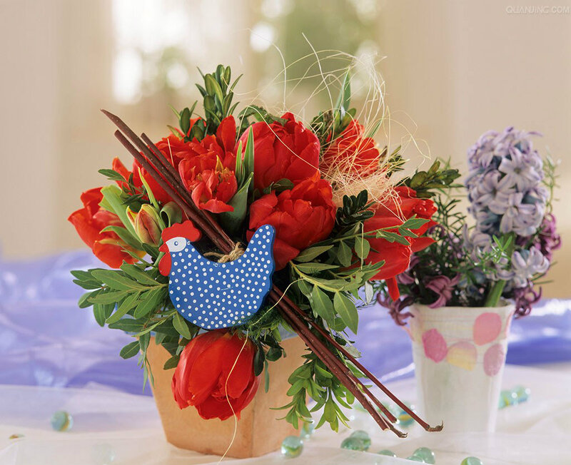Red Tulip Bouquet