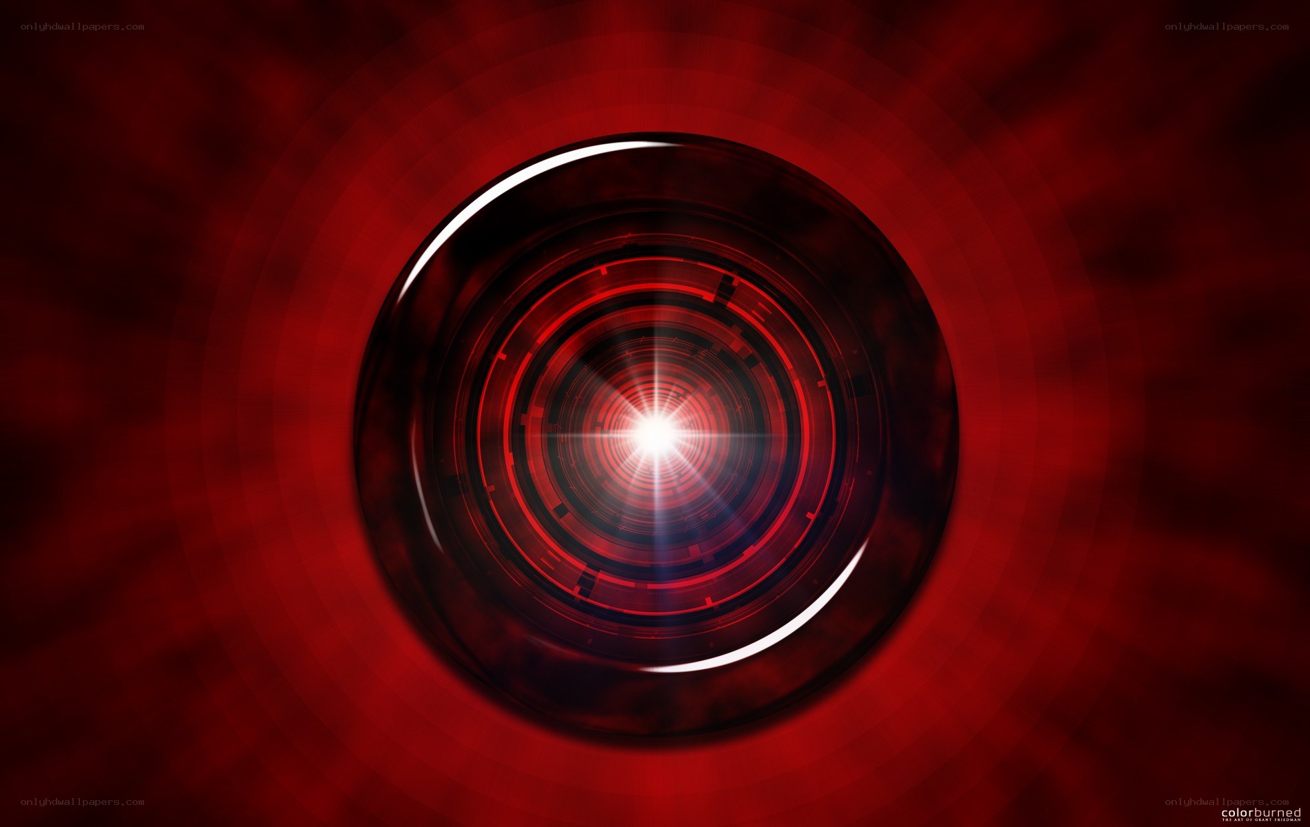 red tunnel with light at end