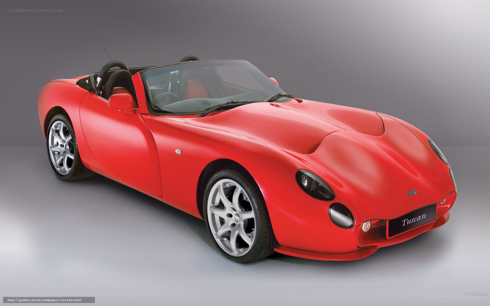 Red TVR Tuscan Roadster