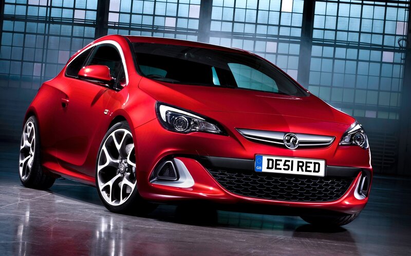 Red Vauxhall Astra OPC