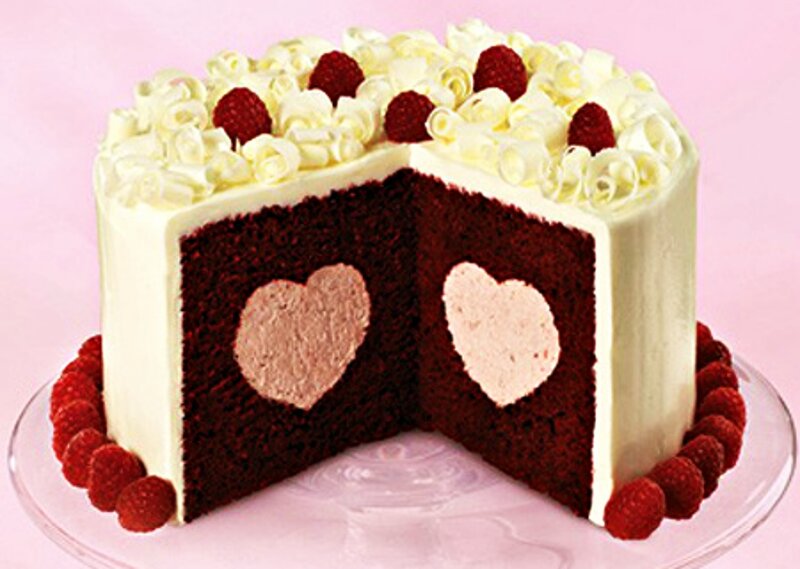 Red Velvet Cake with Heart