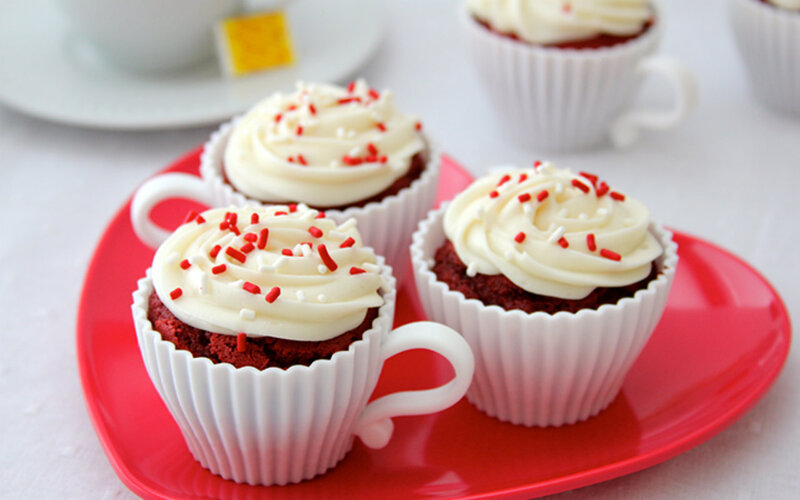 Red Velvet Cupcakes — Sweet