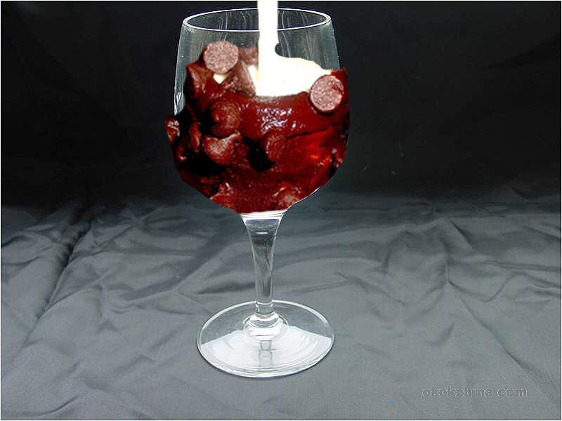 Red Velvet Dessert in Glass