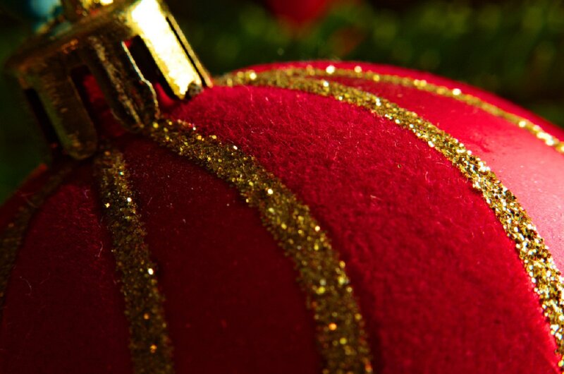 Red Velvet Ornament