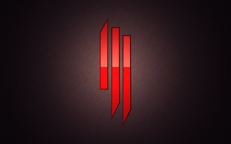 red vertical bars logo