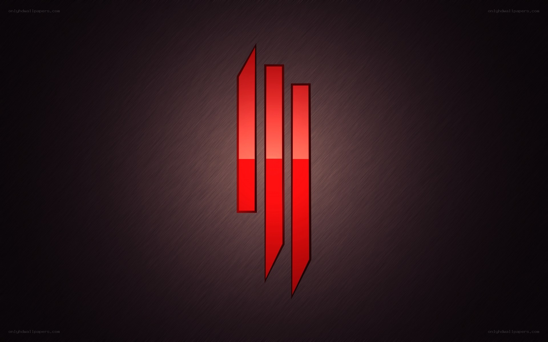 red vertical bars logo