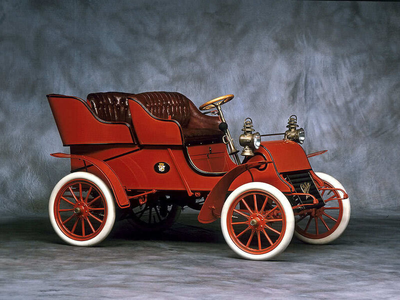 Red Vintage Automobile — Classic