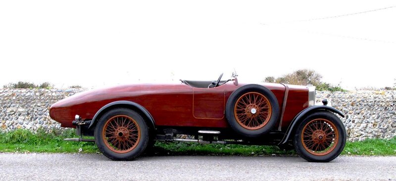 Red Vintage Car — Calm, Photograph