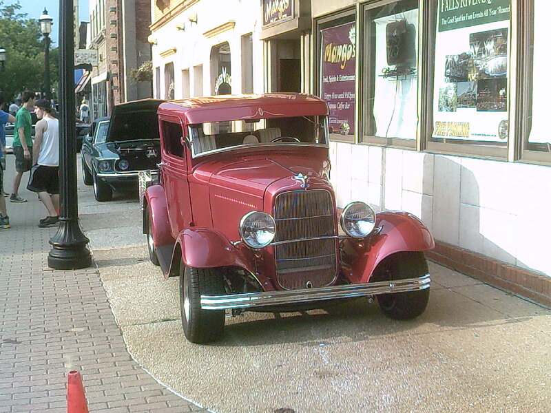 Red Vintage Car — Casual