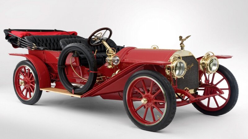 Red Vintage Car — Classic, Photograph