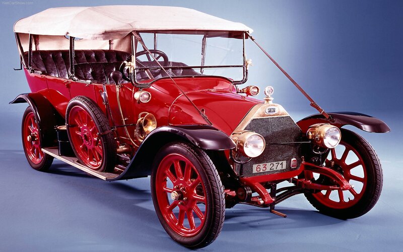 Red Vintage Car — Classic, Photograph, White Canopy