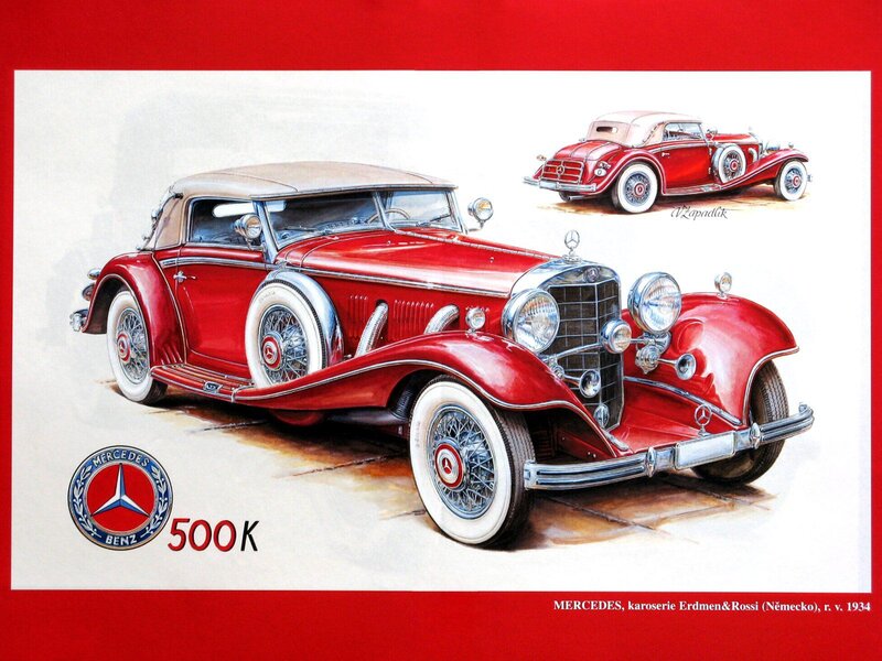 Red Vintage Car — Classic