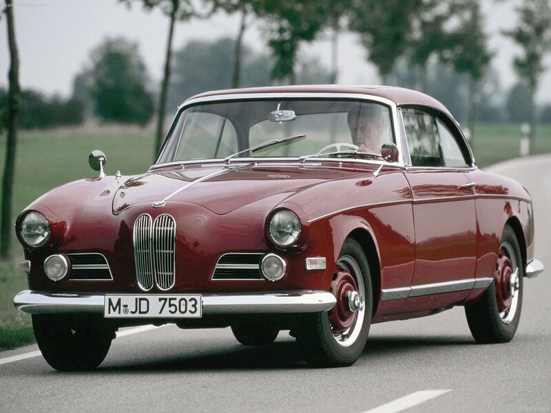 Red Vintage Car — Maroon